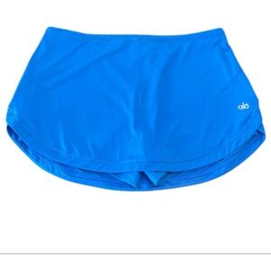 Alo Yoga Tennis Skirt Skort Blue size L